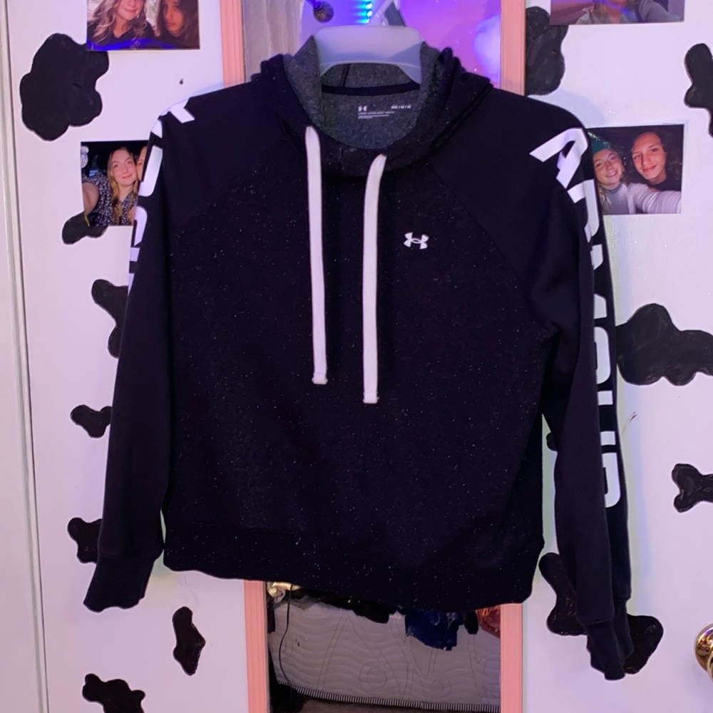black under armour hoodie women’s size M